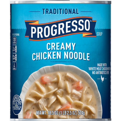 Progresso Traditional Creamy Chicken Noodle Soup 18 5 Oz Instacart