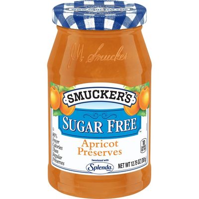 Smucker's Sugar Free Apricot Preserves Sweetened with Splenda
