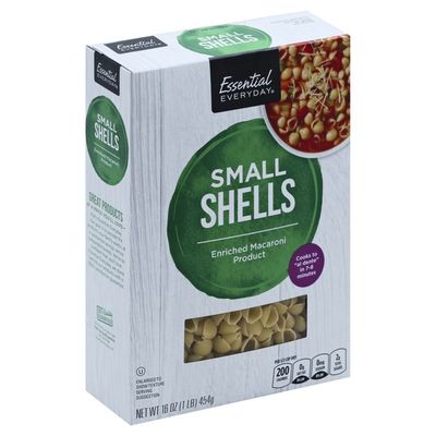Essential Everyday Small Shells Enriched Macaroni Product