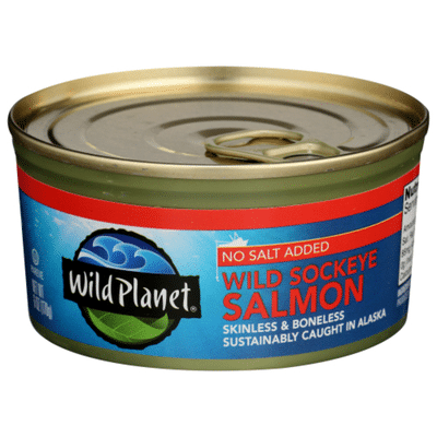 Wild Planet Wild Sockeye Salmon No Salt Added