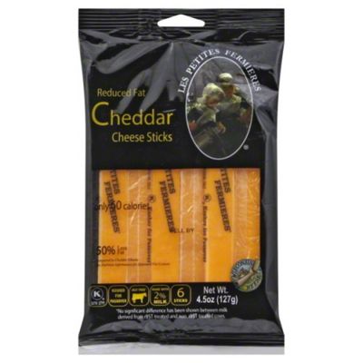 Les Petites Fermieres Reduced Fat Cheese Sticks Cheddar
