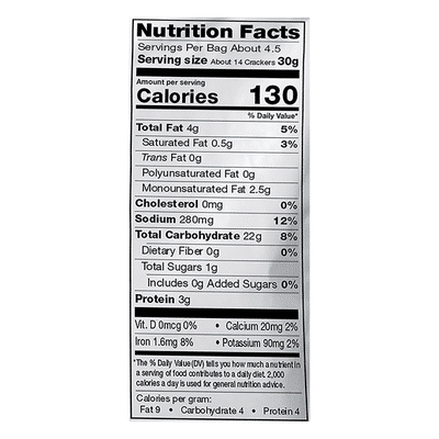 Miltons Baked Crackers, Gluten Free, Cheddar Cheese