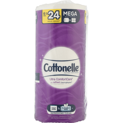 Cottonelle Ultra ComfortCare Mega Roll Toilet Paper Bath Tissue