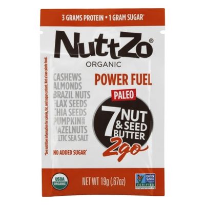 NuttZo 7 Nut & Seed Butter, 2go, Paleo, Power Fuel