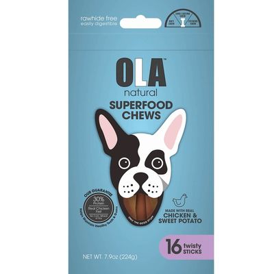 Ola Chew & Sweep Twist Dog Toy