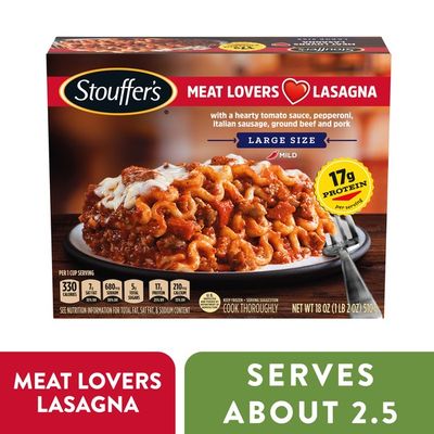 Stouffer's Large Size Meat Lovers Lasagna