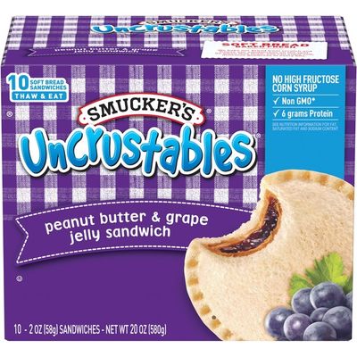 Smucker's Uncrustables Peanut Butter & Grape Jelly Sandwich
