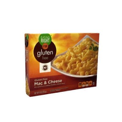 Eating Right Mac & Cheese Rice Pasta In A Creamy Cheddar Cheese Sauce