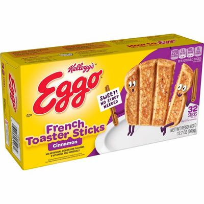Eggo Frozen French Toast Sticks, Frozen Breakfast, All Day Kids Snacks, Cinnamon
