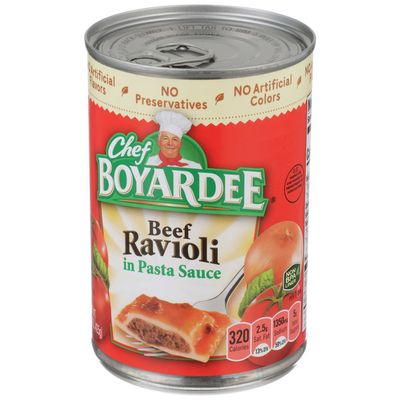 Chef Boyardee Beef Ravioli