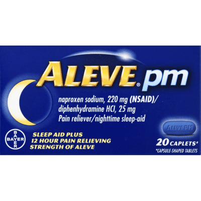 Aleve Sleep Aid Plus, Caplets, PM