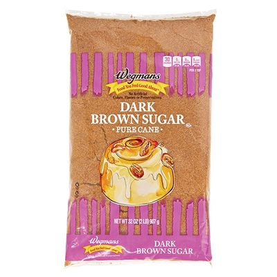 Wegmans Food You Feel Good About Dark Brown Sugar, Pure Cane