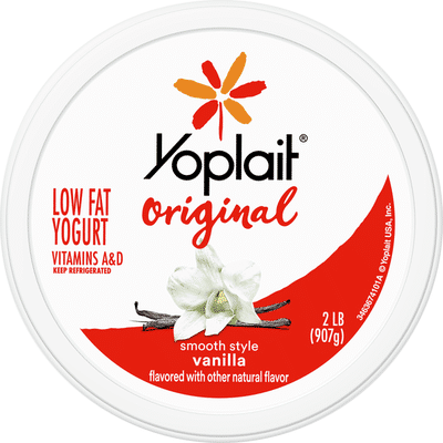Yoplait Original Yogurt, Vanilla, Low Fat Yogurt