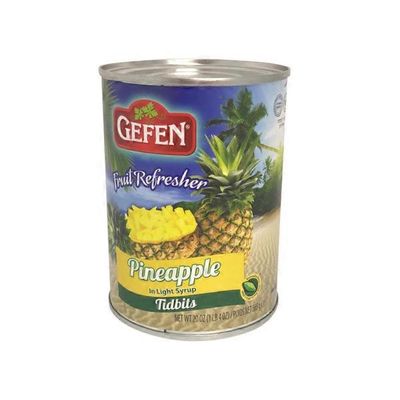 Gefen Pineapple Tidbits In Pineapple Juice