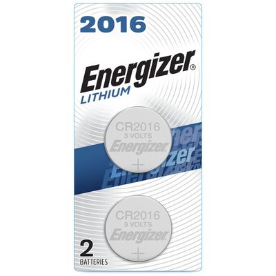 Energizer 2016 Batteries, 3V Lithium Coin Batteries