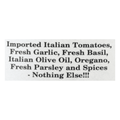 Michaels of Brooklyn Marinara Sauce