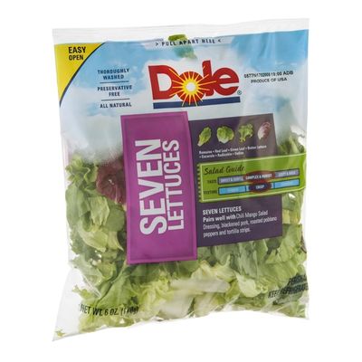 Dole Salad Seven Lettuces