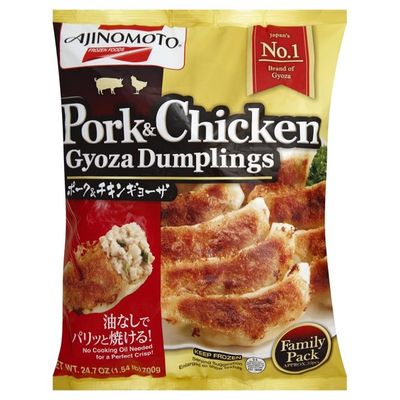 Ajinomoto Gyoza Dumpling, Pork & Chicken, Family Pack