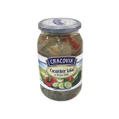 Cracovia Large Cucumber Salad In Vinegar Brine