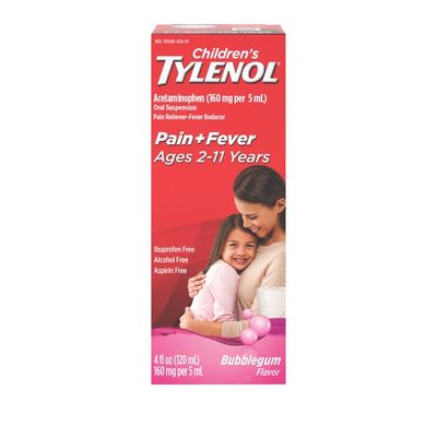 TYLENOL Oral Suspension, Bubblegum