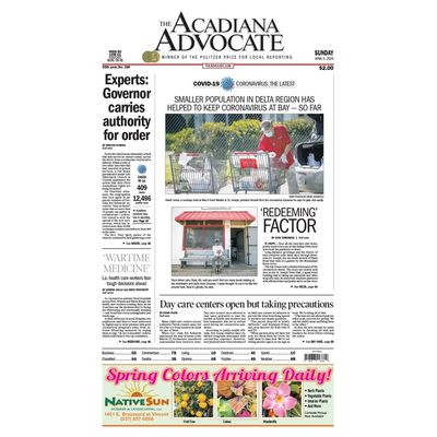 Dan Shea The Advocate Sunday Newspaper