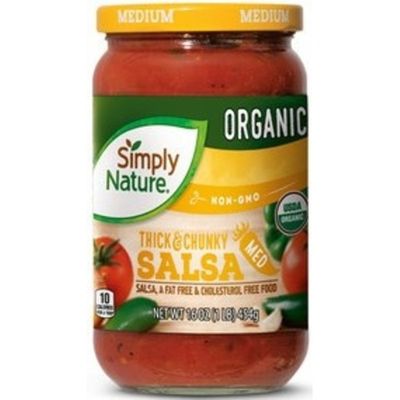 Simply Nature Medium Organic Salsa