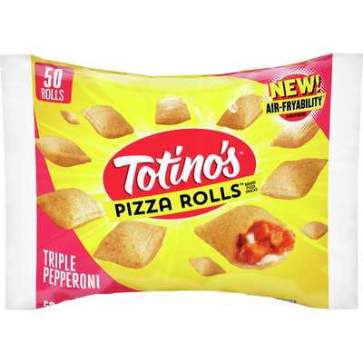 Totino's Pizza Rolls, Triple Pepperoni, 50 Rolls (frozen)