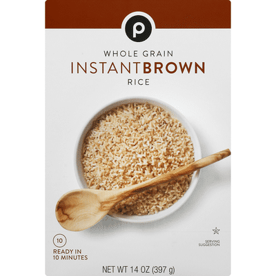 Publix Brown Rice, Whole Grain, Instant (14 oz) - Instacart