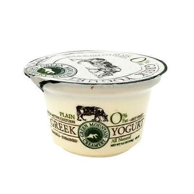 Green Mountain Creamery Greek
Fat Free Yogurt Plain