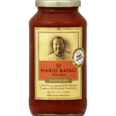 Mario Batali Pasta Sauce Marinara 24 Oz Instacart