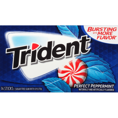 Trident Peppermint Sugar Free Gum