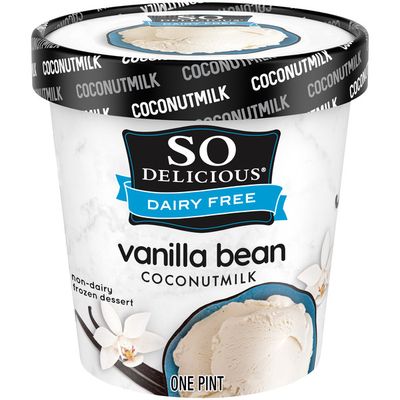 So Delicious Dairy Free Vanilla Bean Coconutmilk Non-Dairy Frozen Dessert