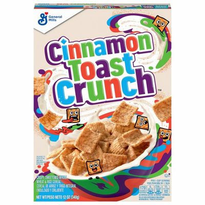 Cinnamon Toast Crunch Breakfast Cereal, Cinnamon Sugar Squares