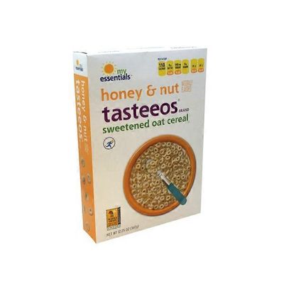 My Essentials Honey & Nut Tasteeos Sweetened Oat Cereal