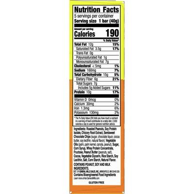 Nature Valley Chewy Granola Bars, Peanut Butter Dark Chocolate, 5 Count