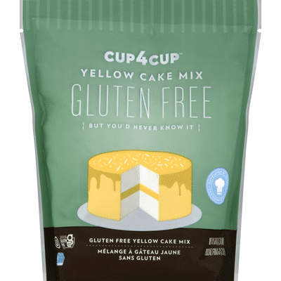 Cup4cup Cake Mix Gluten Free Yellow 600 G Instacart