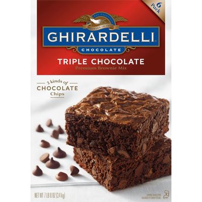 Ghirardelli Triple Chocolate Brownie Mix