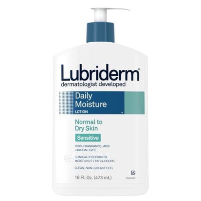 Lubriderm Daily Moisture Lotion For Sensitive Skin