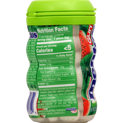 Mentos Gum, Sugarfree, Watermelon