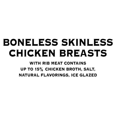Tyson Chicken Breast, Boneless, Skinless, Thin Sliced, Uncooked