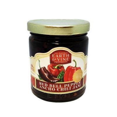 Earth & Vine Red Bell Pepper Ancho Chili Jam