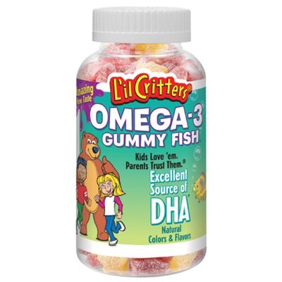 L'il Critters Kid's Omega-3 Gummy Fish