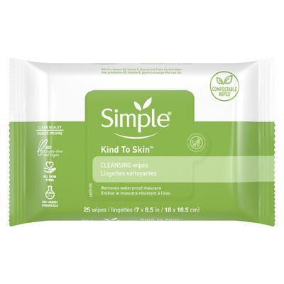 Simply Facial Wipes Cleansing