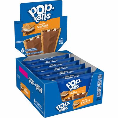 Kellogg's Pop-Tarts Toaster Pastries, Breakfast Foods, Frosted S'mores