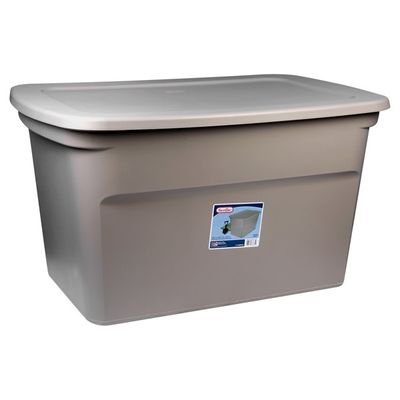 Sterilite Storage Bin, 30 Gallon, Hazelwood