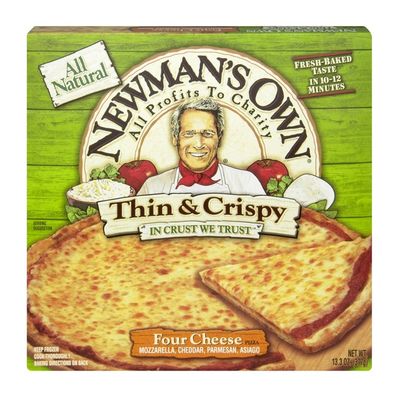 Newman's Own Thin & Crispy Four Cheese Pizza