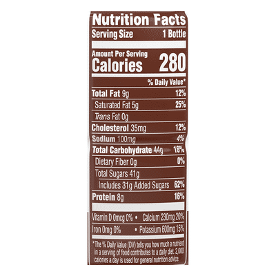 Dunkin' Mocha Iced Coffee Bottle
