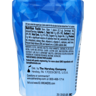 Ice Breakers Gum, Sugar Free, Peppermint