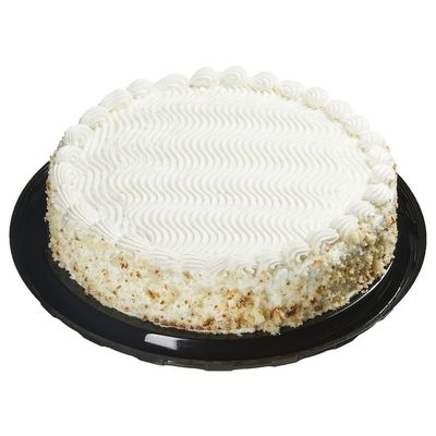 10" White Cake With Vanilla Mousse