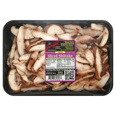 Giorgio Mushrooms, Shiitake, Sliced
